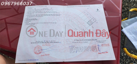 Chính chủ cần tiền bán nhah lô đất mặt tiền quốc lộ 20, đường đi Đà Lạt, 400m thổ cư _0