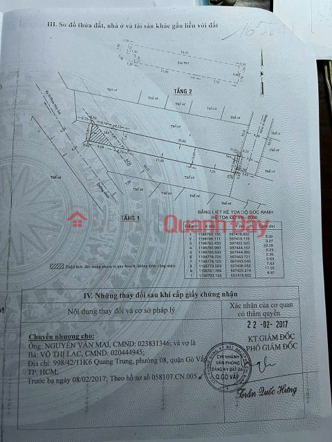 BEAUTIFUL HOUSE WITH TWO STREET FRONTAGES – GOOD PRICE – OWNER NEEDS TO SELL AT 161 Nguyen Duy Cung Street, Ward 12 _0