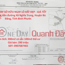 QUICKLY OWN A BEAUTIFUL LOT OF LAND - GOOD PRICE Road frontage location at Bu Dang Binh Phuoc _0