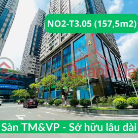 Selling corner lot of office floor 157.5m2 - Long-term ownership the best in Thanh Xuan district, rent 470 million\/year _0