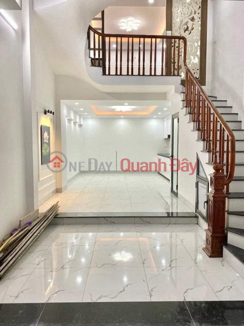 House for sale Dai Tu - Nguyen Canh Di, 45m2, car lane, spacious, new, beautiful house, price 4.29 billion _0