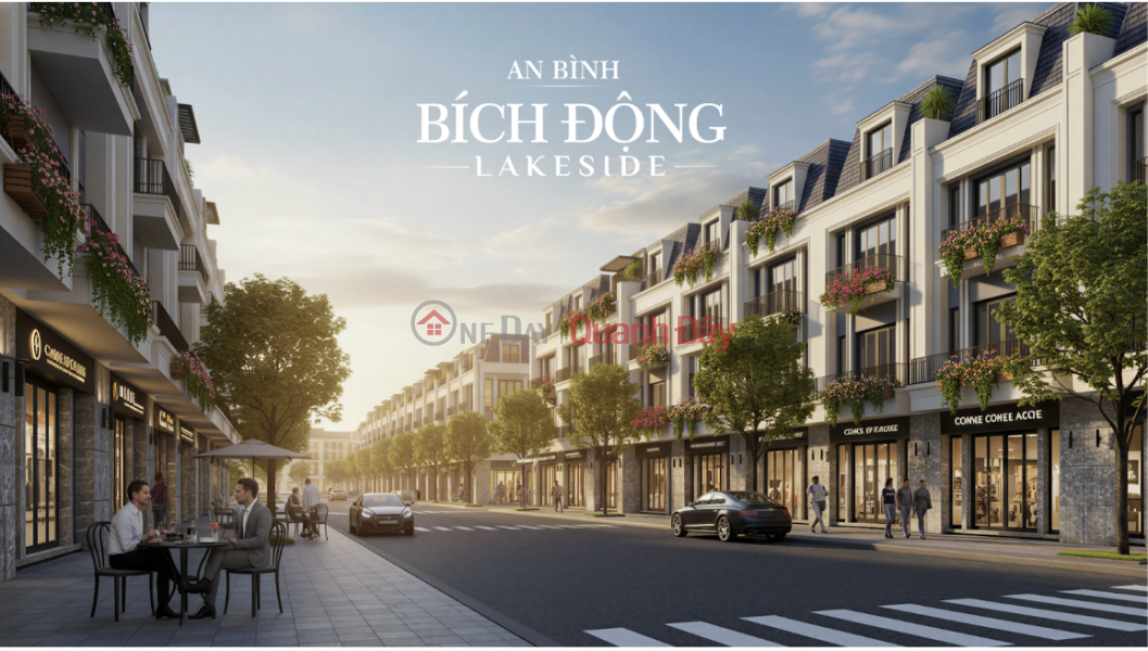 LIỀN KỀ LÔ GÓC VỊ TRÍ LÕI BÍCH ĐỘNG LAKESIDE | 144M² | MT 6M | TRỤC 22M | GIÁ 70 TRIỆU/M² Niêm yết bán