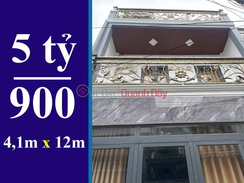 BÁN NHÀ HẺM ĐƯỜNG SỐ 37, TÂN KIỂNG, QUẬN 7. DT: 4,1 X 12M, 1 LẦU, 2PN Sales Listings