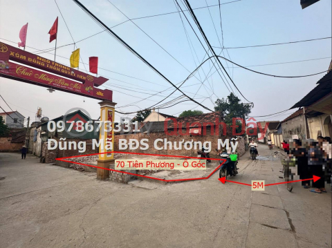 PRICE ONLY 1TY9 TO OWN A LOT OF LAND ACROSS CHUC SON TT-HA DONG DISTRICT _0