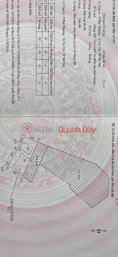 CHÍNH CHỦ CẦN BÁN CĂN Nhà 4 Tầng Số 3, Ngõ 79 Đường An Dương Vương, Phú Thượng,Tây Hồ, Hà Nội _0