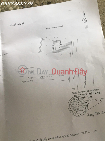 Land for sale in front of Vinh Phu 10 street, convenient turning point for container trucks, 50m from National Highway 13 Vietnam | Sales | đ 30 Million