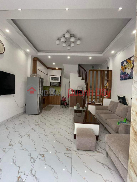 House for sale in car lane, FULL interior, Lai Xa, Kim Chung, Hoai Duc - area 35m2, 5 floors, frontage 4.5m. _0