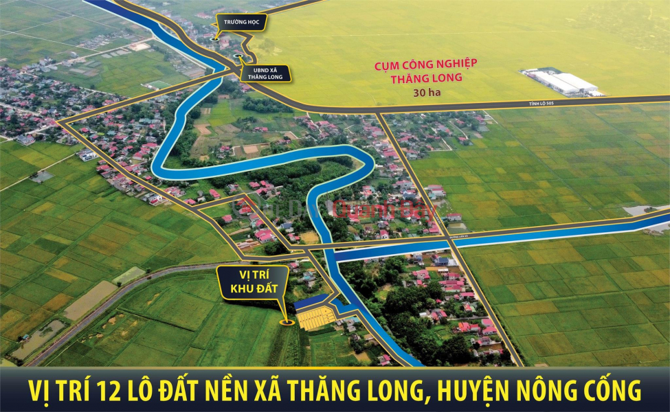 Property Search Vietnam | OneDay | Residential Sales Listings, For Sale Land Lot Right Industrial Cluster In Nong Cong district, Thanh Hoa province.