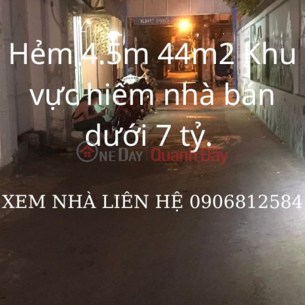 HOUSE FOR SALE NGUYEN DINH CHAIN PHU NHUAN 44M2 HXH ONLY 6.3 BILLION. Sales Listings