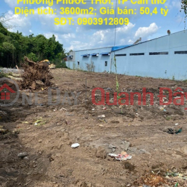 ĐẤT ĐẸP - GIÁ TỐT - Bán GẤP Lô Đất Tiềm Năng Đường Tôn Đức Thắng, Phường Phước THới, TP Cần thơ _0