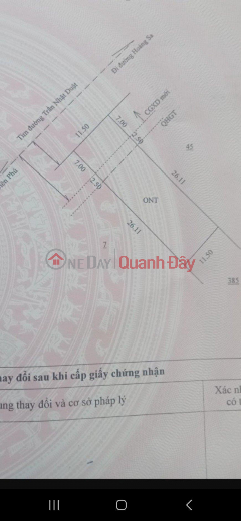 OWN A PRIMARY LOT OF LAND NOW At Tran Nhat Duat, Dien Phu Commune, Plei Ku City, Gia Lai _0