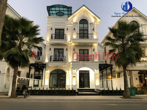 Chính chủ cho thuê Shophouse Mặt Biển hồ nước mặn - Vinhomes Ocean Park làm nhà hàng kinh doanh GIÁ 40TR _0