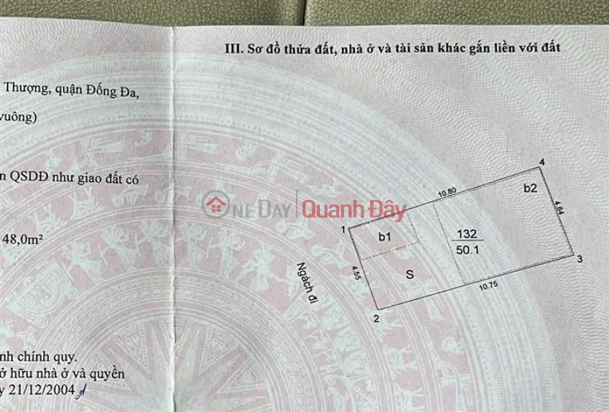 Truong Chinh 50m 5 floors only 8.68 billion - Dong Da Center - Great price Sales Listings