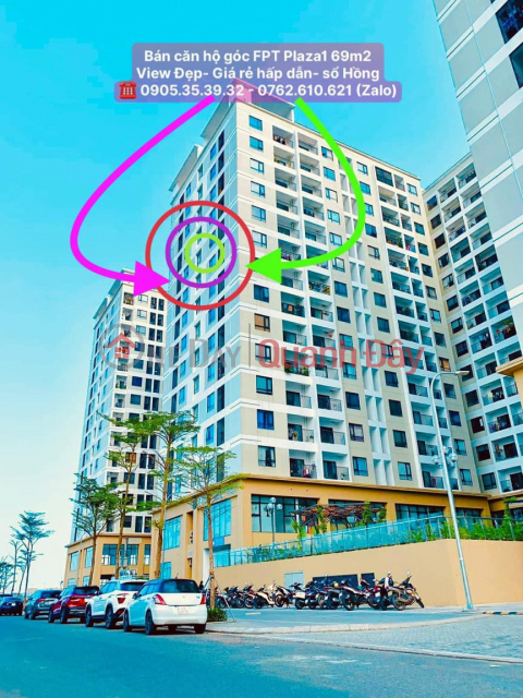 Selling 2 apartments in FPT Plaza1 - Super nice location _0