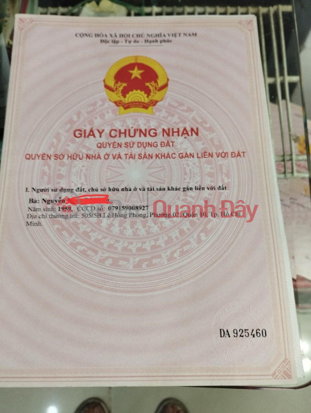 Cần Bán Nhanh Lô Đất Vị Trí Tại Đường Nguyễn Văn Cự, Phường Tân Tạo A, Quận Bình Tân, HCM, Việt Nam | Bán đ 7,5 tỷ