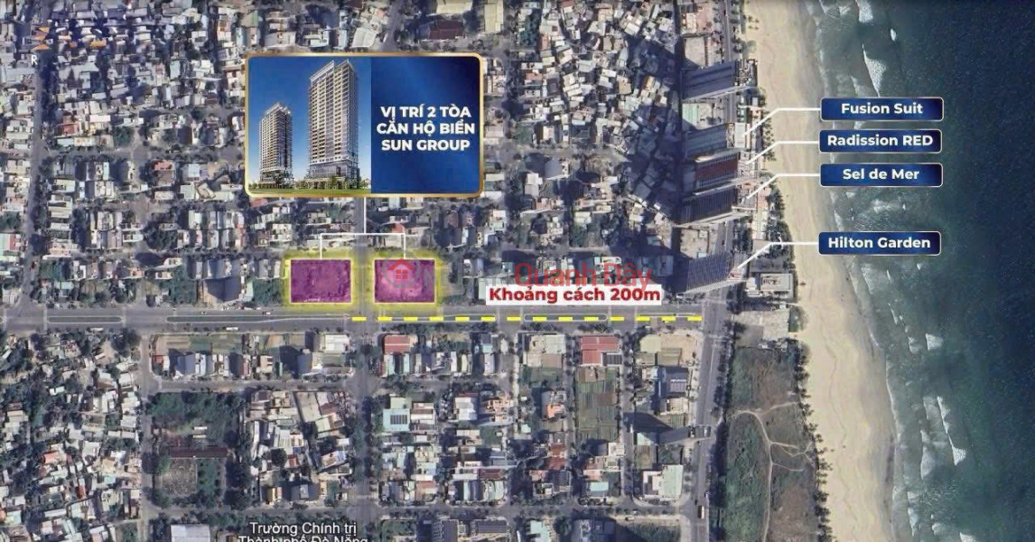 OFFICIALLY ACCEPTING BOOKING – SUN VUONG THUA VU APARTMENT TOWER - SUN GROUP Sales Listings