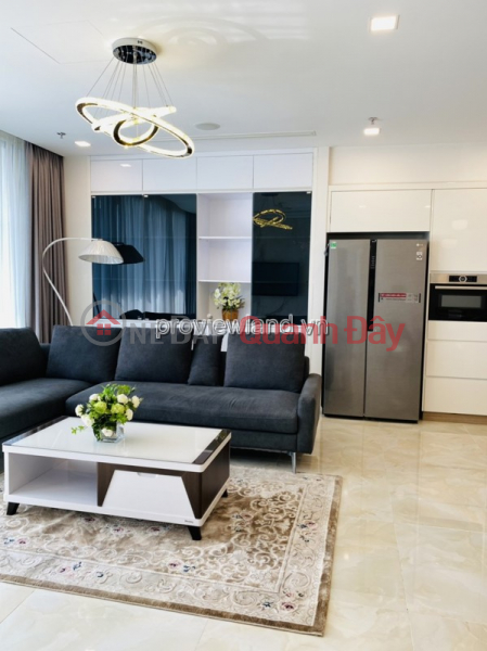 Vinhomes Golden River apartment for rent on the middle floor with 3 bedrooms, full furniture, river view Rental Listings