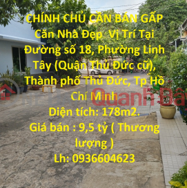 OWNER NEED TO SELL URGENTLY Beautiful House Location In Thu Duc City _0