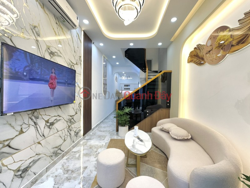 Property Search Vietnam | OneDay | Nhà ở, Niêm yết bán, Ngay Trường THCS Gò Vấp - Hẻm thông - BTCT 3 Tầng