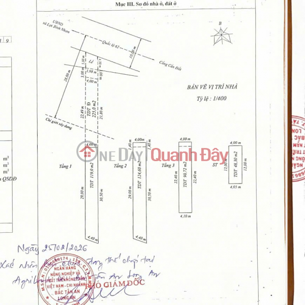 Property Search Vietnam | OneDay | Residential Sales Listings, HOUSE OWNED BY THE OWNER - FRONTAGE ON NATIONAL HIGHWAY 62, Xuan Hoa Quarter, Khanh Hau Ward, Tan An City, Long An Province