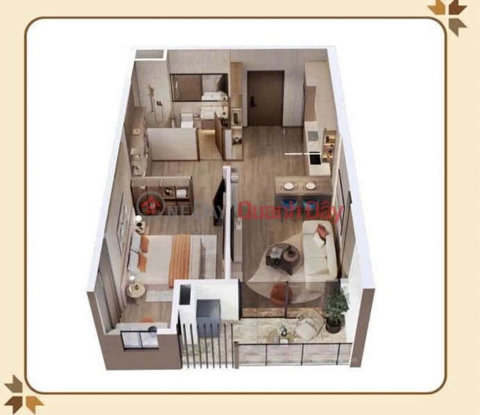 Owner selling Masteri Trinity apartment, 50.5m2, only 1 billion VND for transfer, long-term interest-free bank loan. Sales Listings