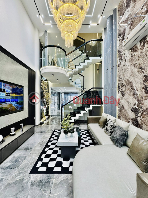 5-storey house, modern design, fully furnished. Pham Van Chieu, Ward 14, near Tham Luong _0