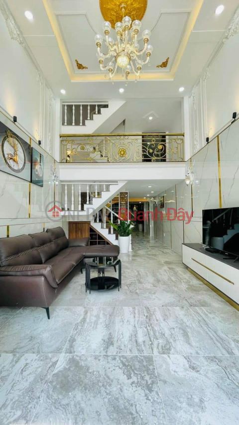 Beautiful house for sale with free furniture Pham Van Chieu Go Vap 60m2 price 7.5 billion, 7m street, 3 floors, negotiable _0