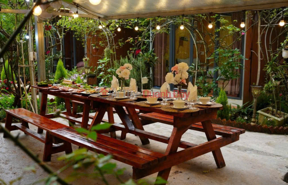 Cho thuê villa 23 phòng sân vườn rộng giá 50 triệu mặt tiền đường Hùng Vương Đà Lạt Lâm Đồng Việt Nam, Cho thuê đ 50 triệu/ tháng