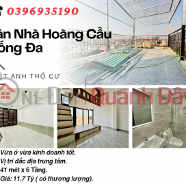 Bán nhà Phố Hoàng Cầu, Ngõ Thông, Kinh Doanh Tốt, 41mx6T, Giá: 11.7 Tỷ, Lh: 0396935190. _0