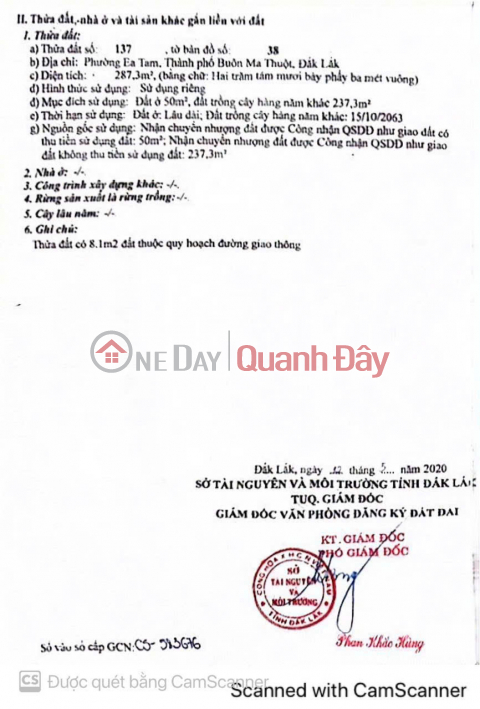 GOOD PRICE - OWNER Needs to Sell Quickly Beautiful Land Lot in Buon Ma Thuot City, Dak Lak Province _0