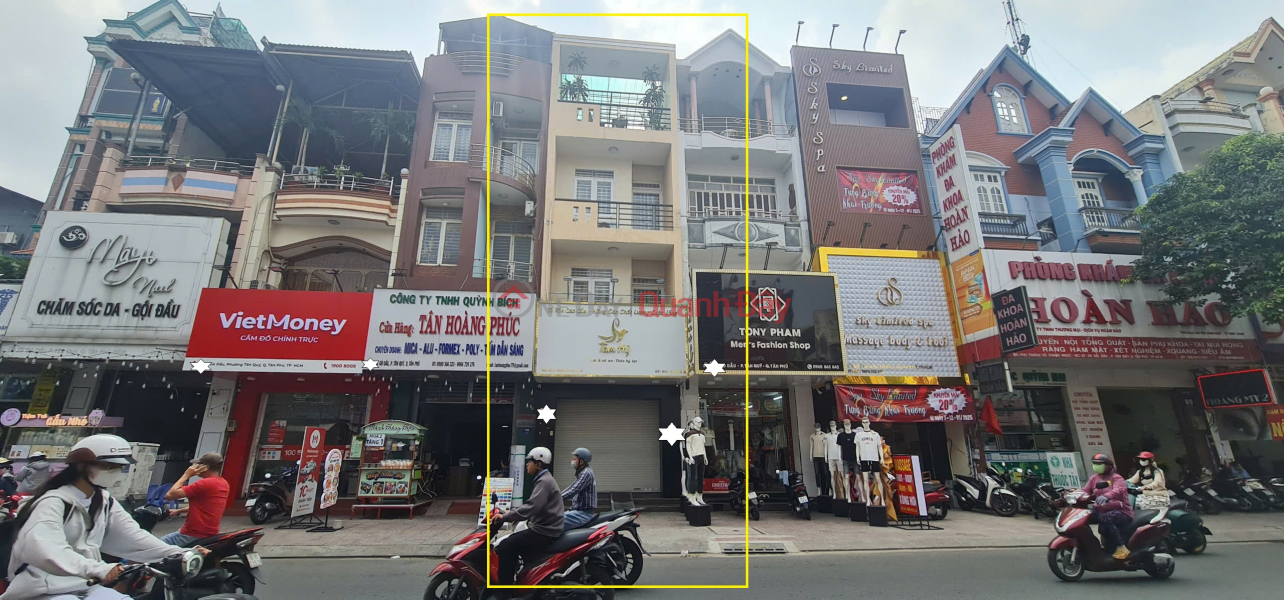 Property Search Vietnam | OneDay | Residential Rental Listings | House for rent on Go Dau Street, 80m2, 3 floors - 29 million - EXTREMELY BUSY AREA