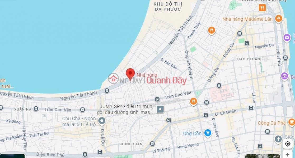 Property Search Vietnam | OneDay | Nhà ở, Niêm yết bán | ► Đất 2 Mặt Tiền Nguyễn Tất Thành Tam Thuận, 125m2, 13.x tỷ