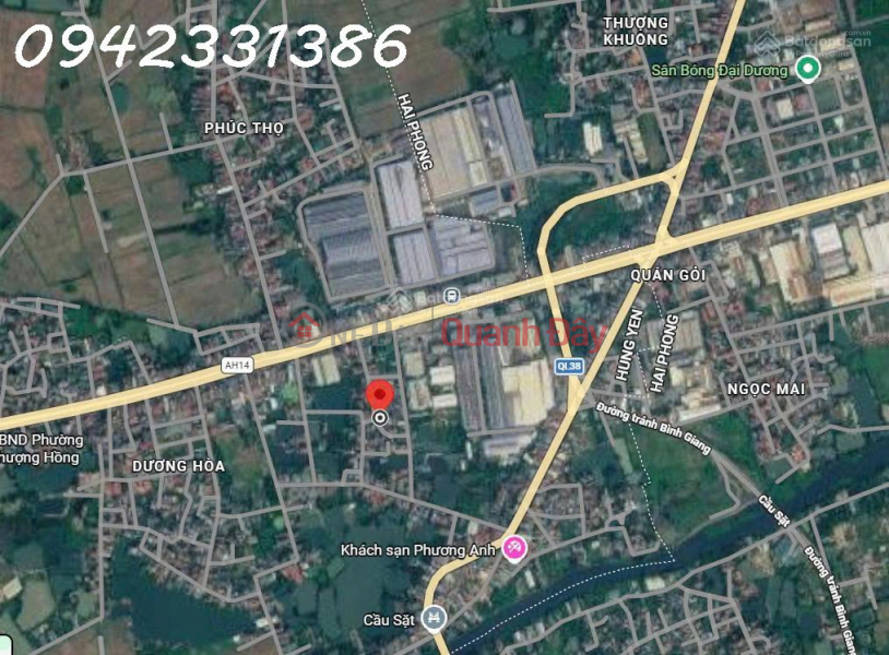Property Search Vietnam | OneDay | Nhà ở Niêm yết bán Bán đất 99m² tại đường 5, Phường Minh Đức, Thị xã Mỹ Hào, 2,38 tỷ
