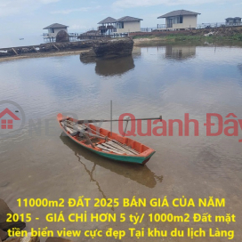 Owner Sells Beachfront Land Plot with Beautiful View in Fishing Village Tourist Area, Ham Ninh _0