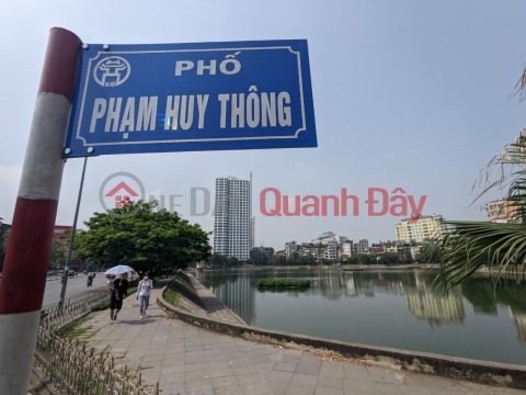 ĐẲNG CẤP! Mặt phố Phạm Huy Thông (ven hồ Ngọc Khánh),41m2, bán 20 Tỷ _0