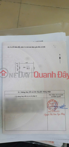 Property Search Vietnam | OneDay | Nhà ở Niêm yết bán, Đã tách thành 2 lô 96.4 m2 và 85.5 m2
- Đ/c : Chúc đồng - Thụy hương - Chương Mỹ - Hà Nội.