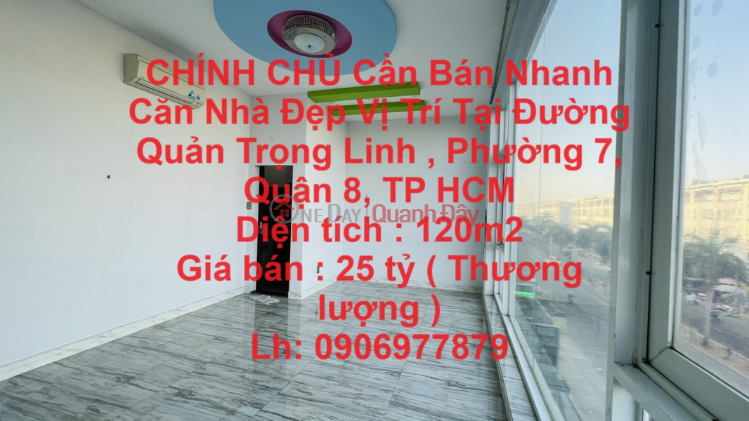 CHÍNH CHỦ Cần Bán Nhanh Căn Nhà Đẹp Vị Trí Tại Quận 8, TP HCM Niêm yết bán