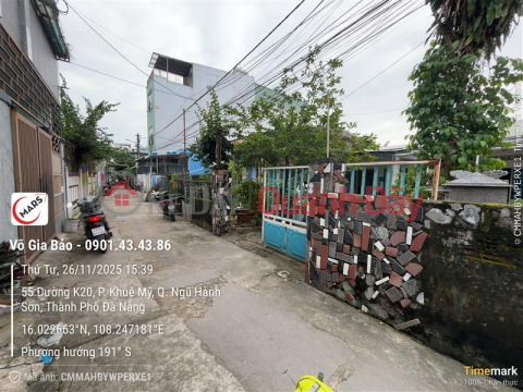 Chính chủ bán 206m2 đất sẵn nhà C4 chưa qua đầu tư trung tâm Ngũ Hành Sơn, Đà Nẵng. _0