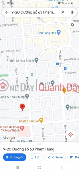 ĐẤT CHÍNH CHỦ - GIÁ TỐT - Cần Bán Nhanh Lô Đất Thị xã Hoà Thành, Tây Ninh Niêm yết bán