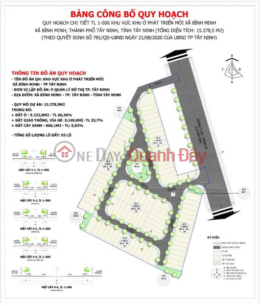 Owner Sells 2 Land Plots With Frontage In Beautiful Location In Binh Minh Commune, Tay Ninh City, Tay Ninh, Vietnam Sales đ 10 Million