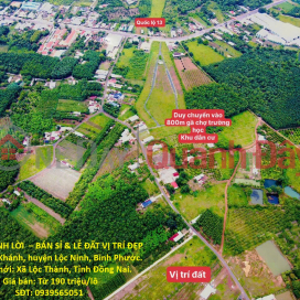 ĐẦU TƯ SINH LỜI – BÁN SỈ & LẺ ĐẤT VỊ TRÍ ĐẸP TẠI Xã Lộc Khánh, huyện Lộc Ninh, Bình Phước _0