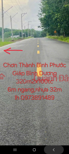 Đất Sổ Đỏ Thổ Cư Chơn Thành Bình Phước Giá Rẻ Niêm yết bán