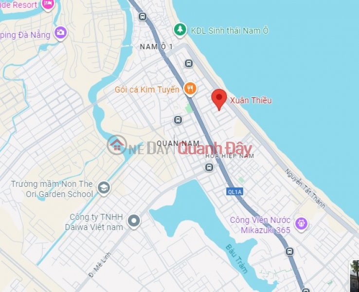 Property Search Vietnam | OneDay | Residential Sales Listings | ► Xuan Thieu Frontage, near Nguyen Tat Thanh Beach, Free Commercial Area, 80m2, 3.x billion