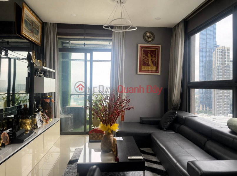 Property Search Vietnam | OneDay | Residential, Sales Listings, Apartment for sale at Pearl Plaza - Corner unit, 3 bedrooms, 122.31m2, view of Landmark 81 and Saigon River, ownership certificate available.