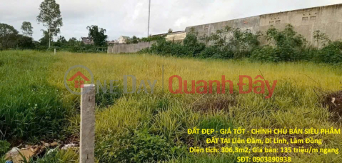 PRIME LAND - GREAT PRICE - OWNER SELLING A SUPERB PLOT OF LAND IN LIEN DAM, DI LINH, LAM DONG _0