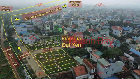 GIÁ ĐẦU TƯ 3TY ĐẤT TÁI ĐỊNH CƯ ĐẠI YÊN-CHƯƠNG MỸ D/T:84.07M _0