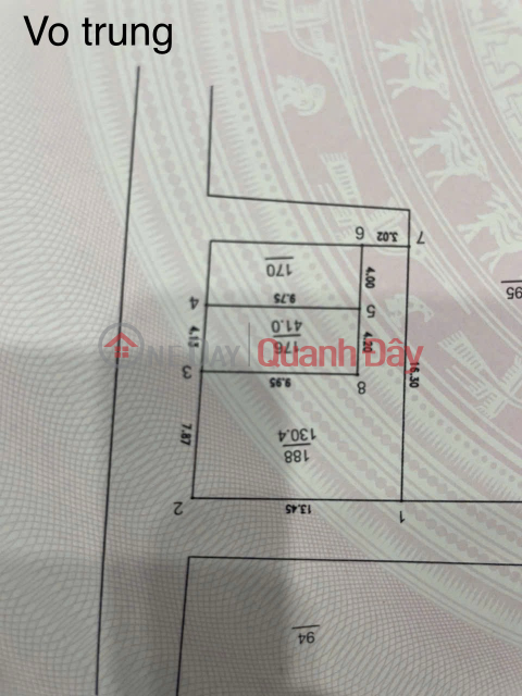 Chính chủ cần bán mảnh đất 41.m2, đất Phúc Lợi chào giá 4t700tr _0