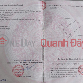 Bán nhà 3 tầng tại phố Hải Thành 2. - 45.2m2 - Giá 2 tỷ 6xx _0
