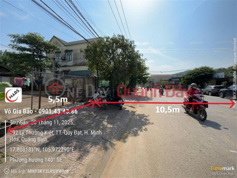 Bán đất MT QL12A thị trấn Quy Đạt Huyện Minh Hóa. _0