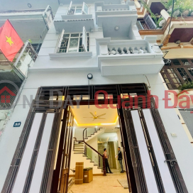 New Beautiful 5-storey House Celebrating Tet Duong Quang Ham, Cau Giay, Near Street, Garage, Subdivision _0